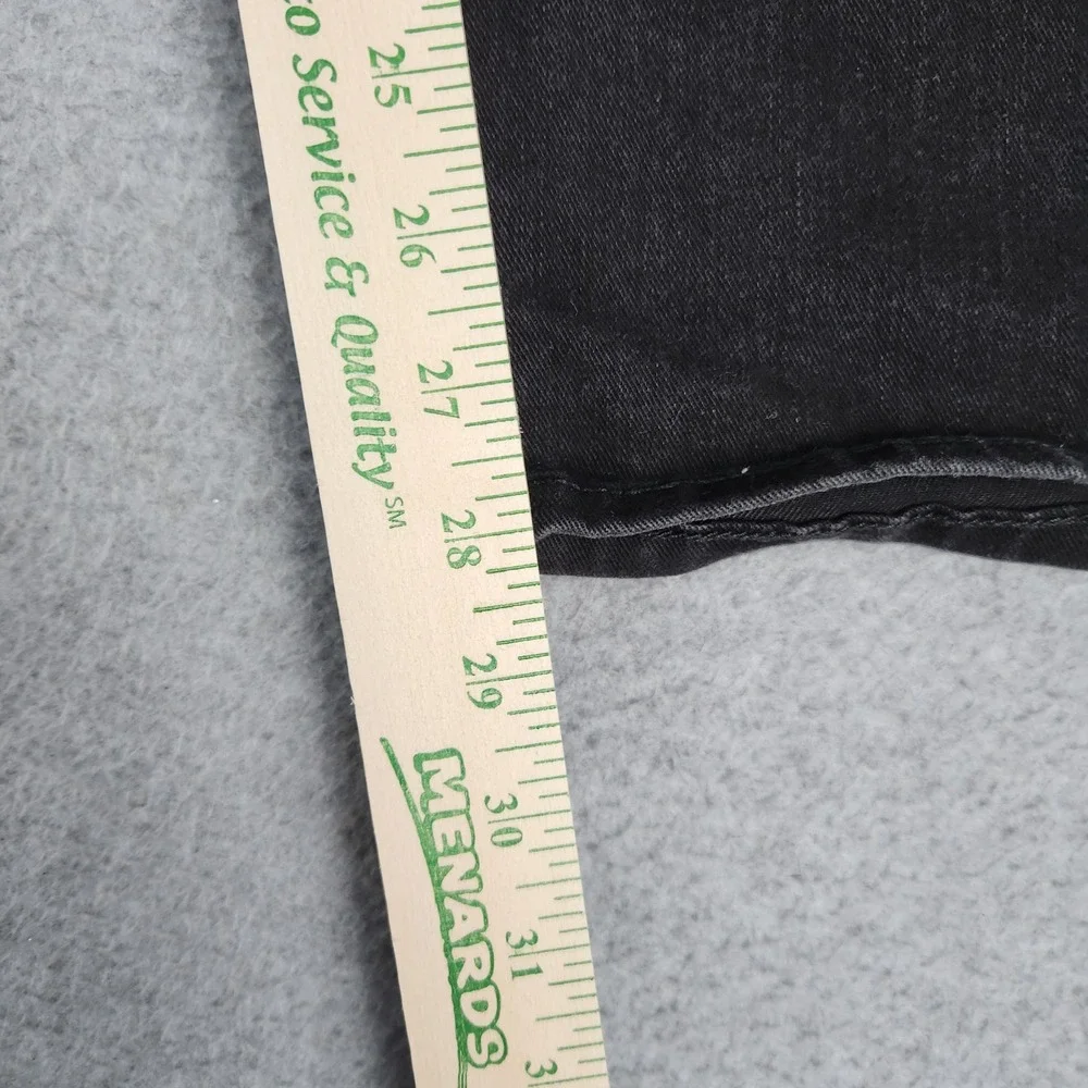 Banana Republic Jeans Men 33x30 Black Denim Slim Fit Stretch Casual Straight Leg